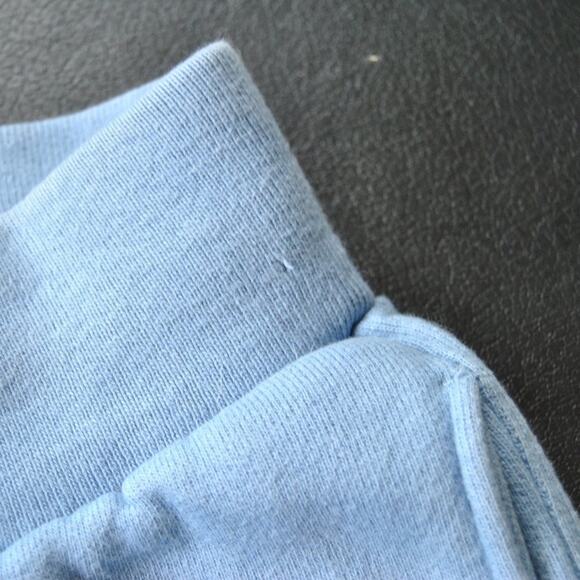 Champion Reverse Weave Small Light Blue and Pink Sweat Shorts - Picture 7 of 7